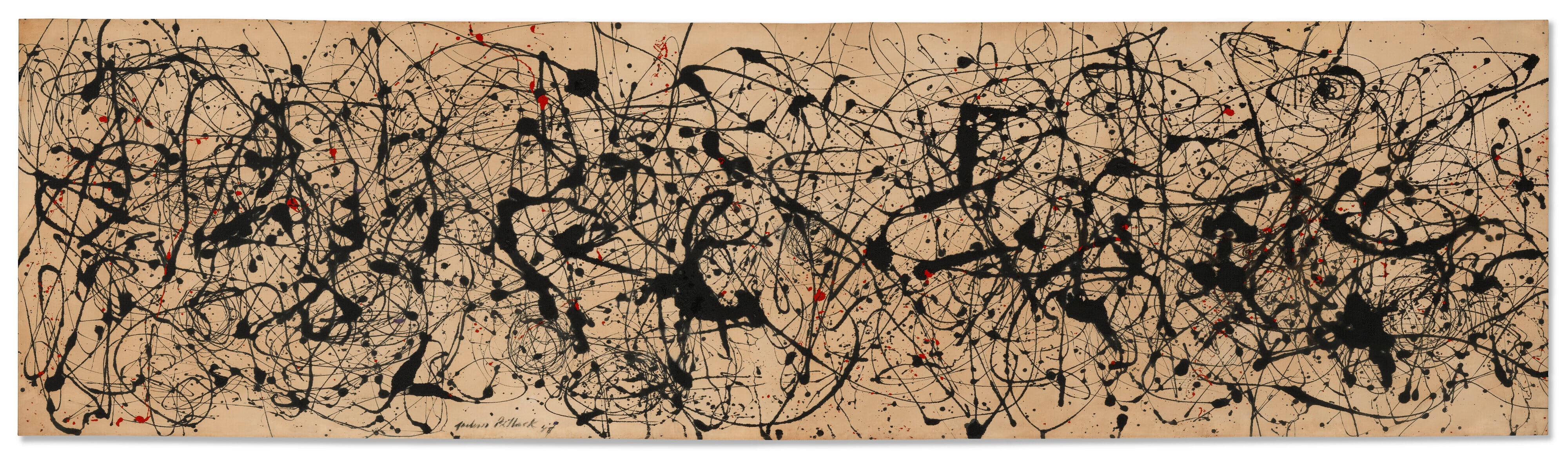 Number 7A, 1948, Jackson Pollock (Christie's)