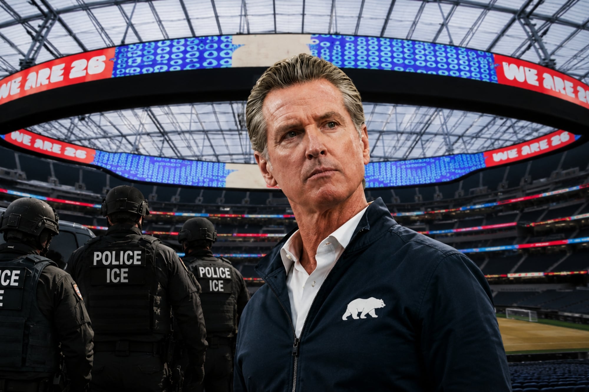 La estrategia de Newsom para frenar el avance del ICE durante el Mundial en California