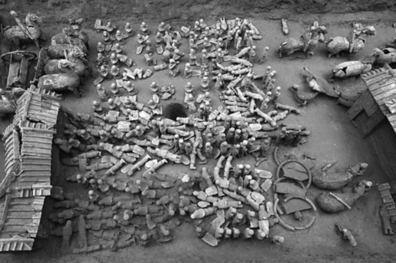 Los guerreros de terracota, descubiertos en 1974, forman parte del Patrimonio Mundial de la Humanidad de la UNESCO