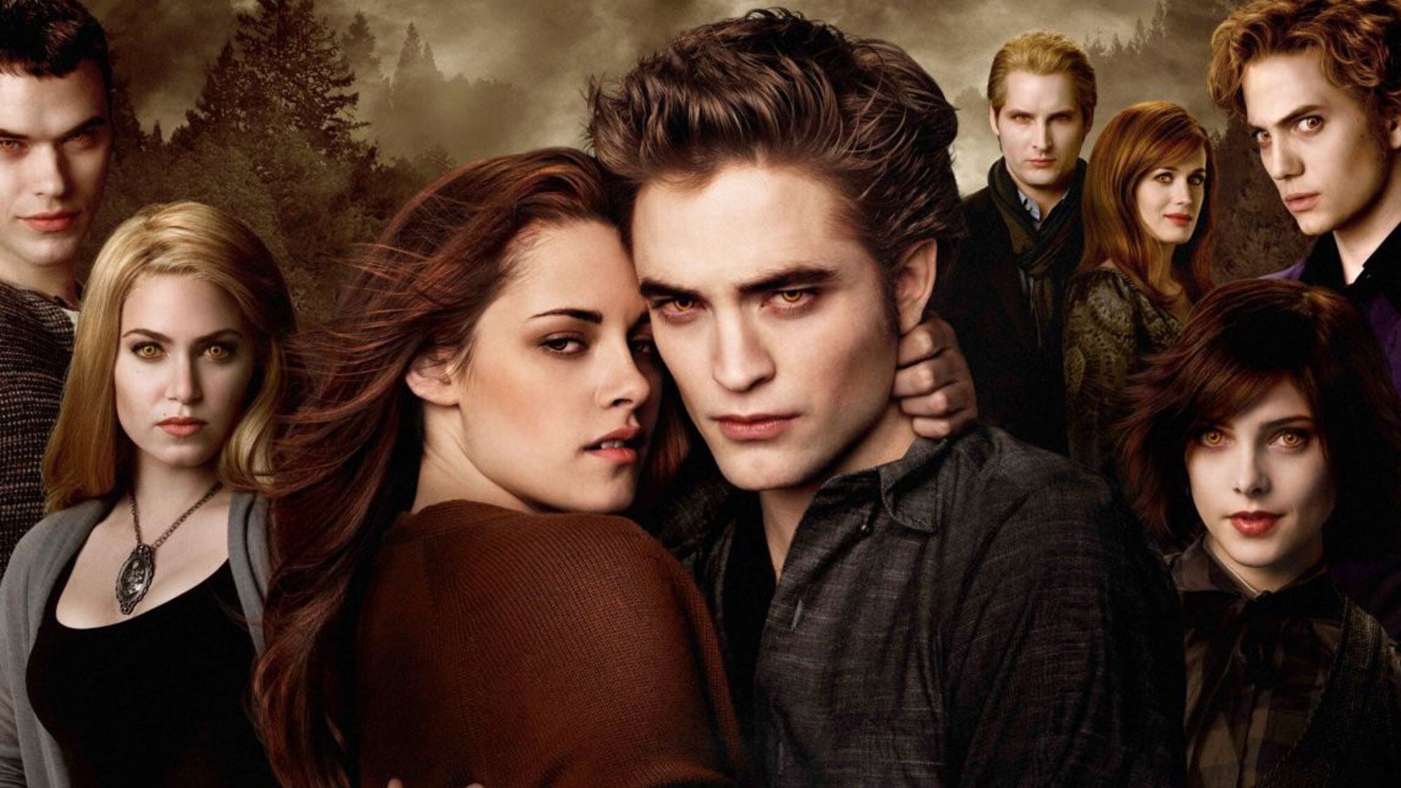 La saga está basada en las novelas escritas por la autora estadounidense Stephenie Meyer