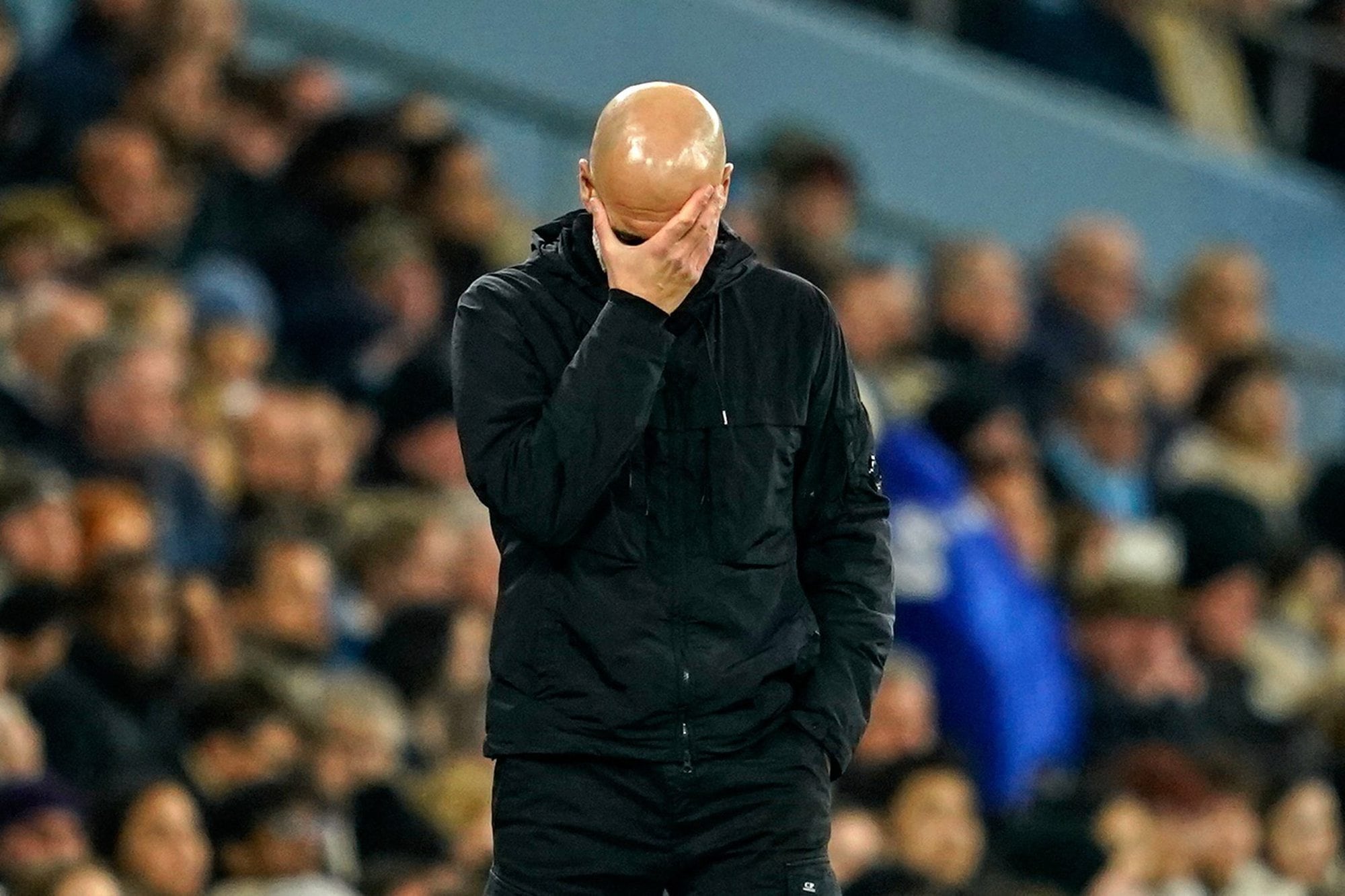 El lamento de Pep Guardiola por el empate de local de Manchester City ante Nottingham Forest