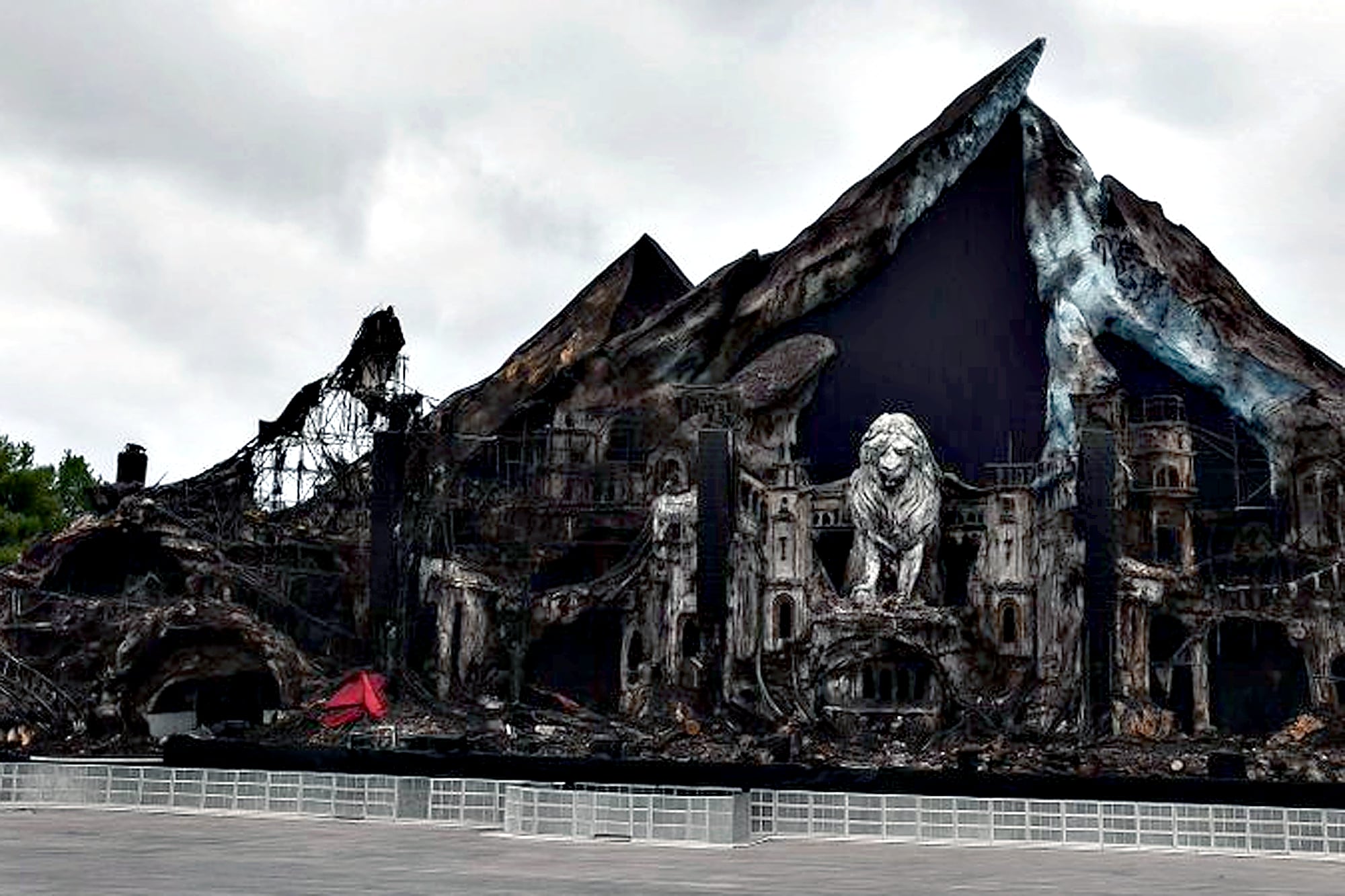 Se incendió el escenario de Tomorrowland en Bélgica