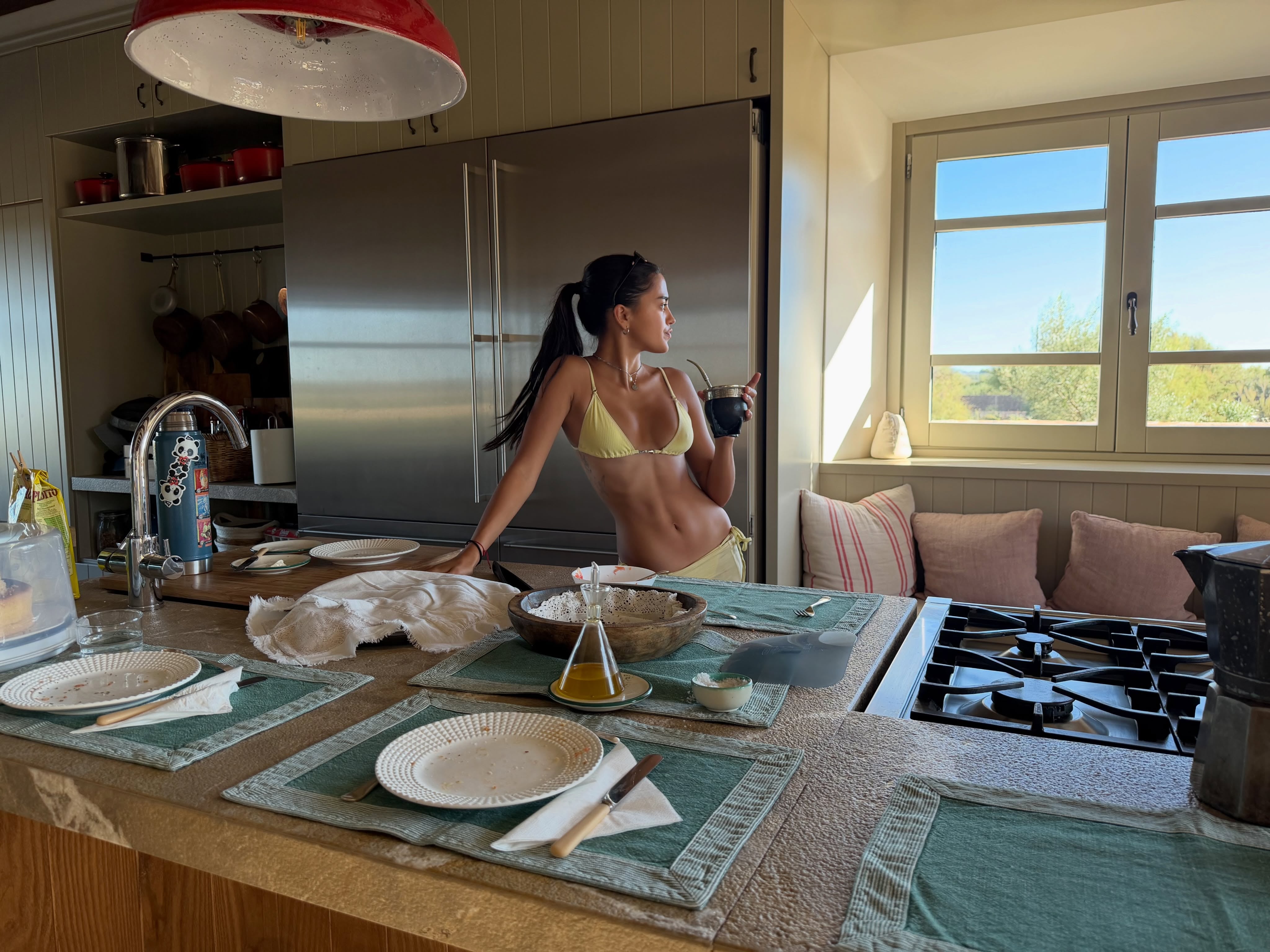 Maia Reficco feliz durante sus vacaciones en Mallorca (Foto: Instagram @maiareficco)