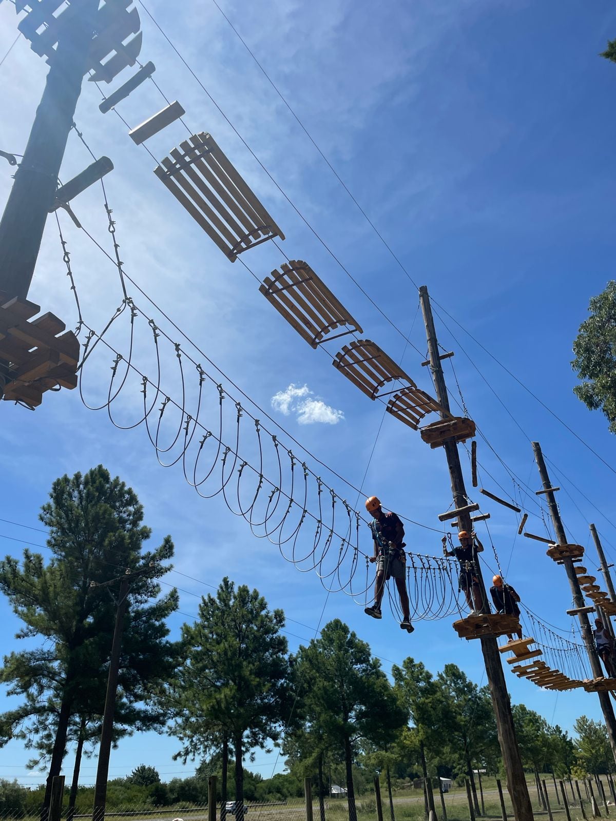 El parque aéreo es la última novedad del complejo
