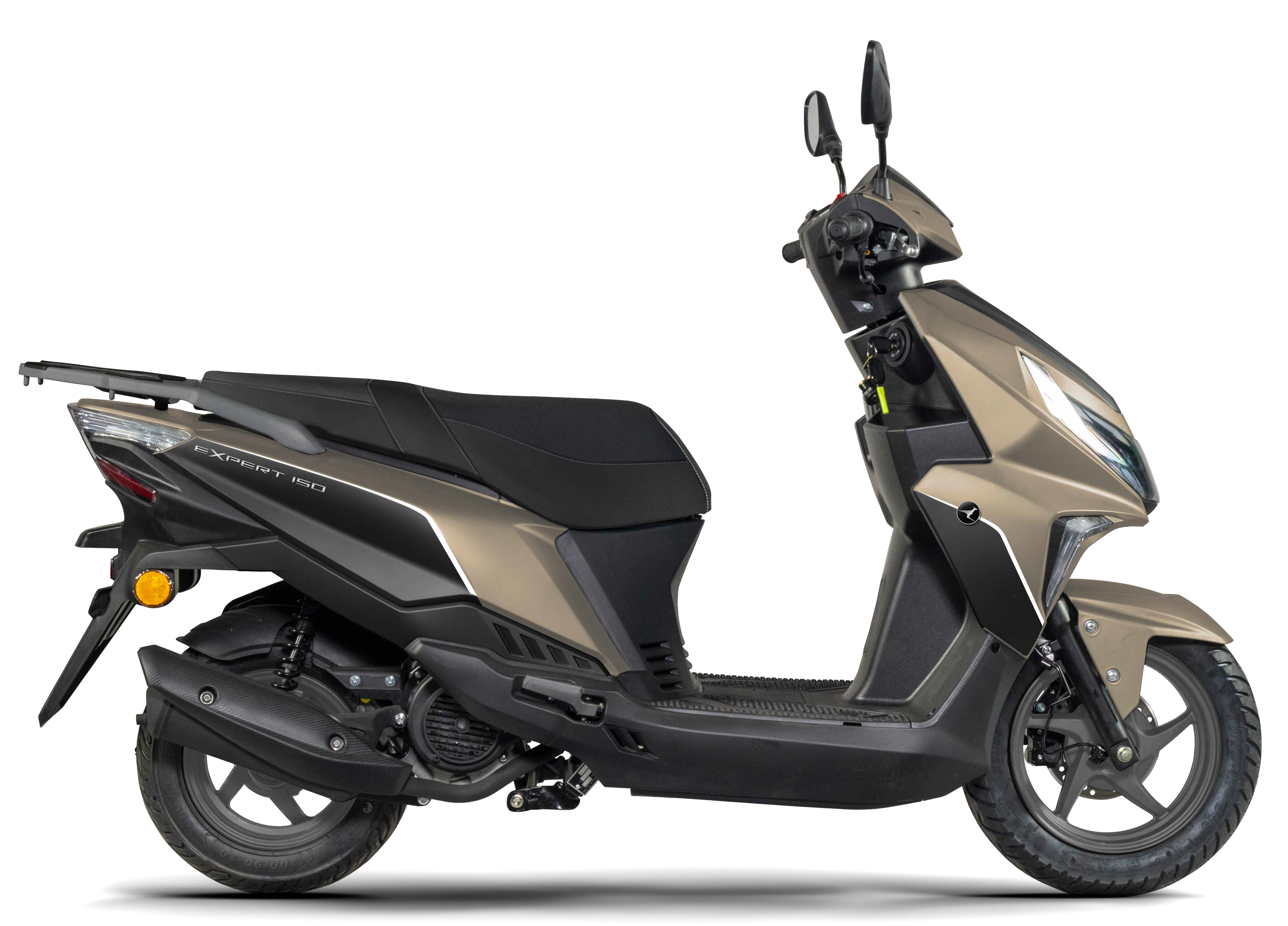 Una de las novedades de la Expert 150, además de tener más potencia, es su color Champagne