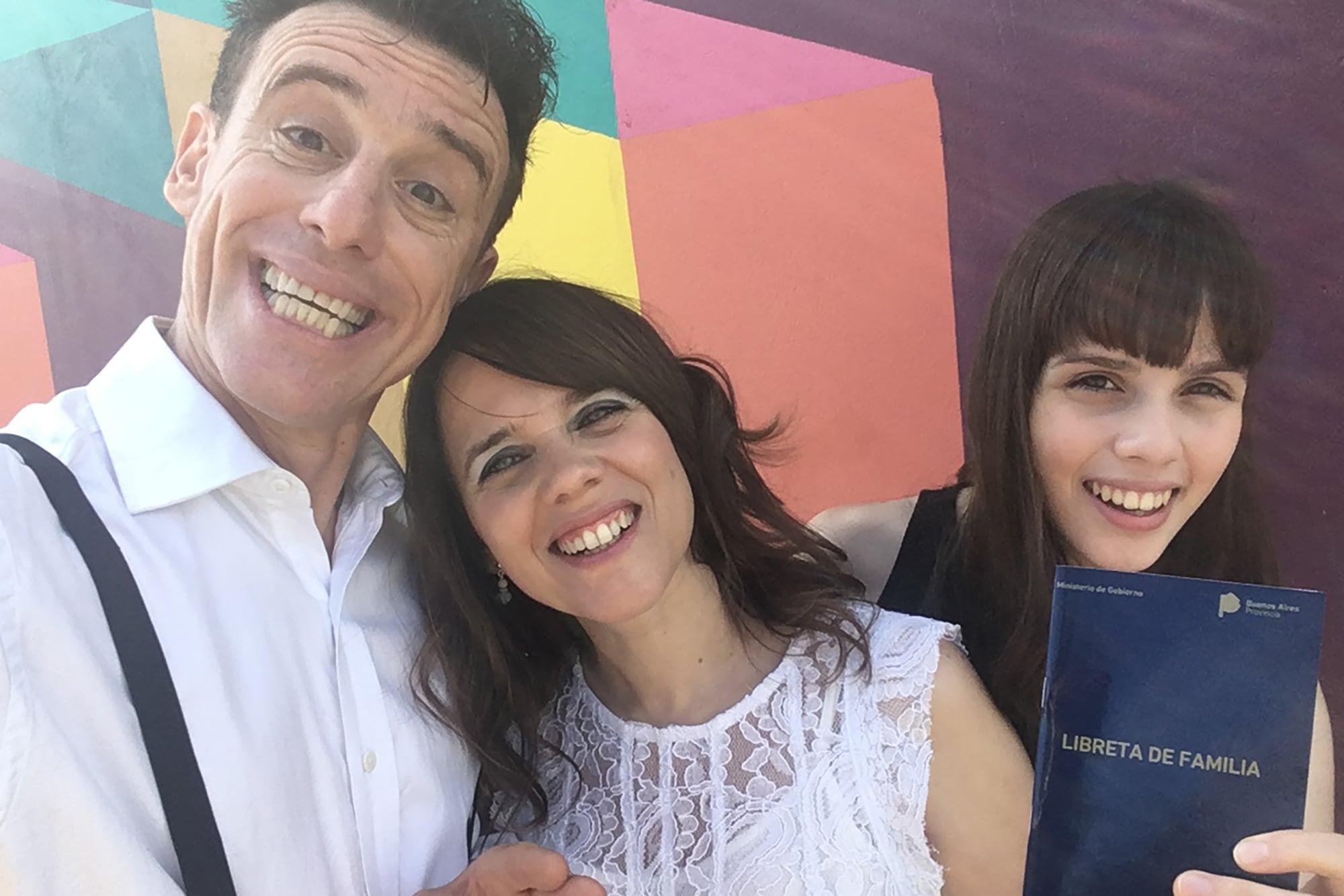Valeria Britos y su marido Lionel Campoy