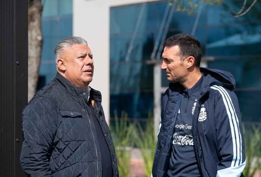 Lionel Scaloni dijo que hablará con Claudio Tapia para definir su futuro
