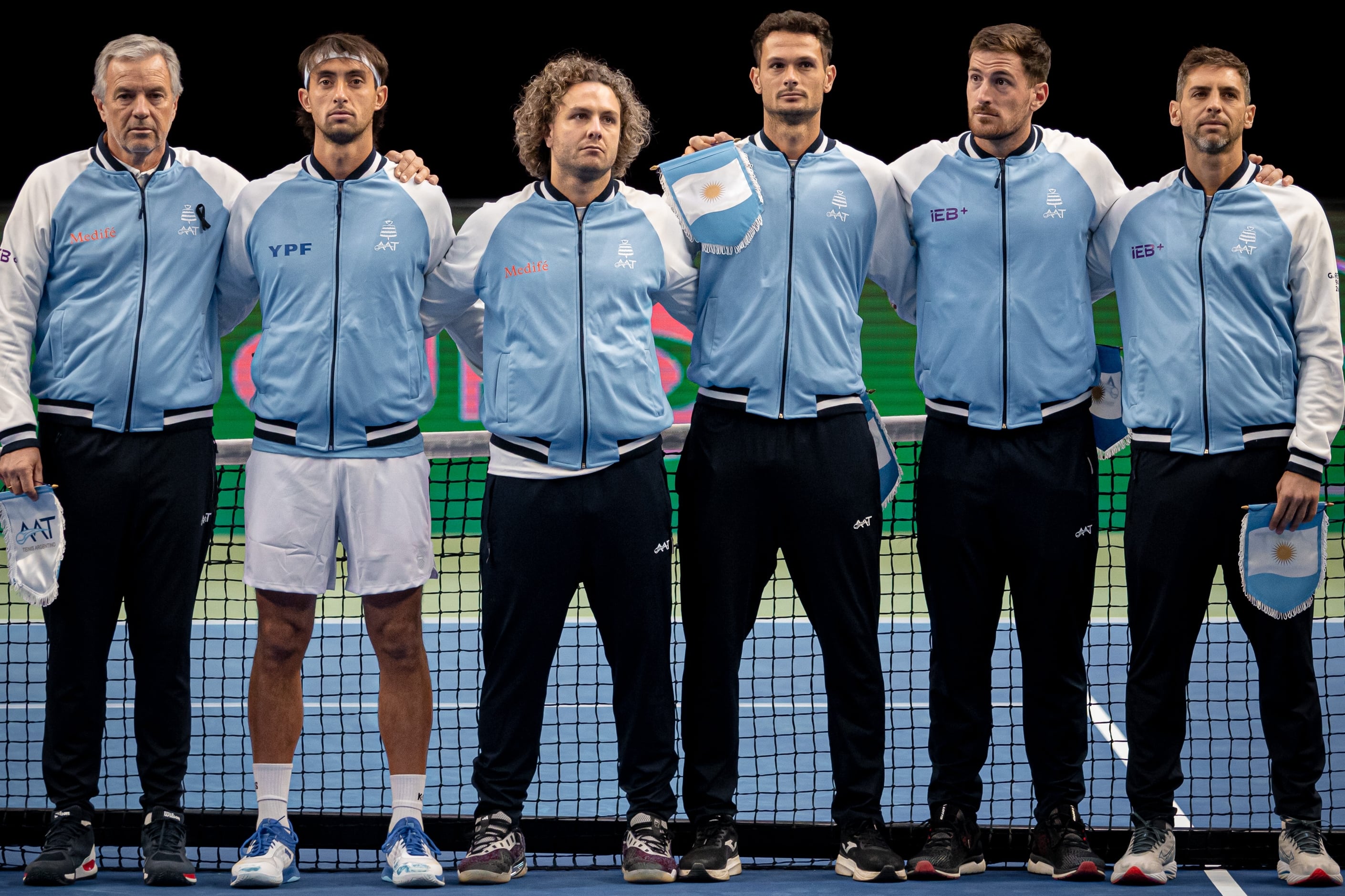 Copa Davis: Argentina y Corea del Sur se repartieron los puntos en una primera jornada de emociones cambiantes