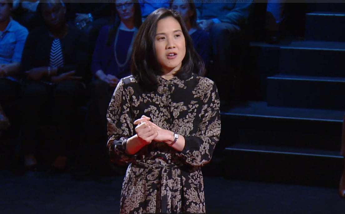 Angela Lee Duckworth, en una charla en 2013 sobre la perseverancia y su rol en el aprendizaje
