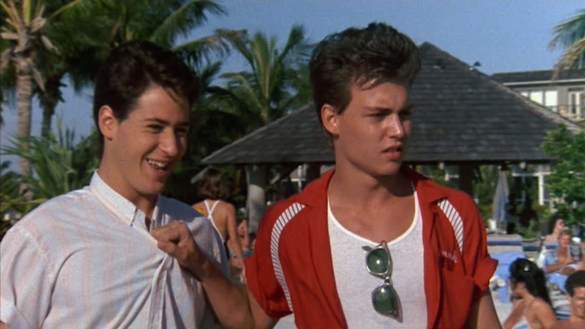 “Era una película de explotación adolescente, tetas y culo y suciedad básica”, sostuvo Depp (IMDB)