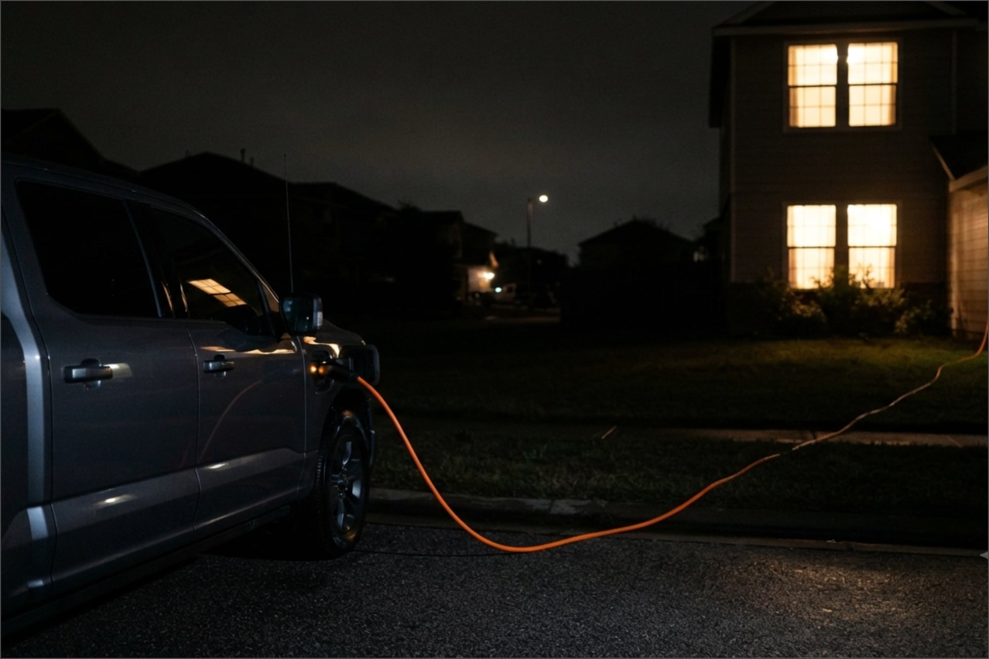 Tecnología confirmada: tu camioneta puede darle luz a tu casa durante un apagón