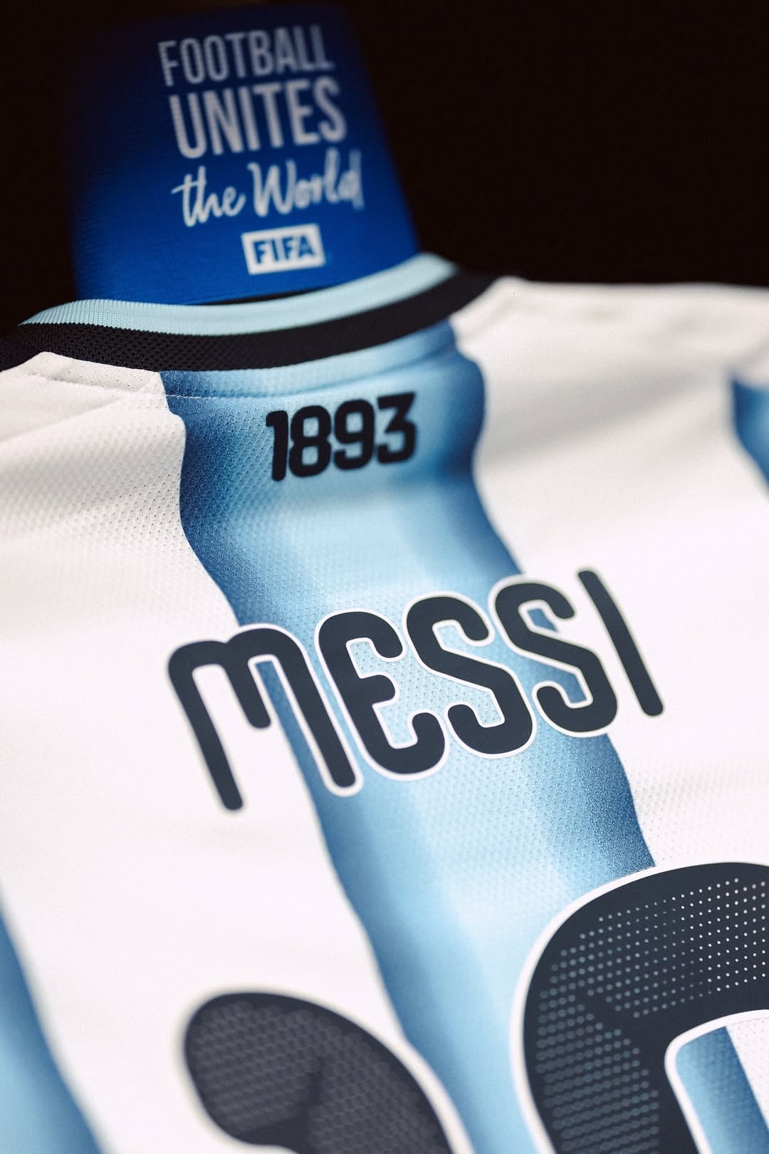 La Asociación del Fútbol Argentino (AFA) compartió imágenes del vestuario de la selección antes del duelo ante Argelia