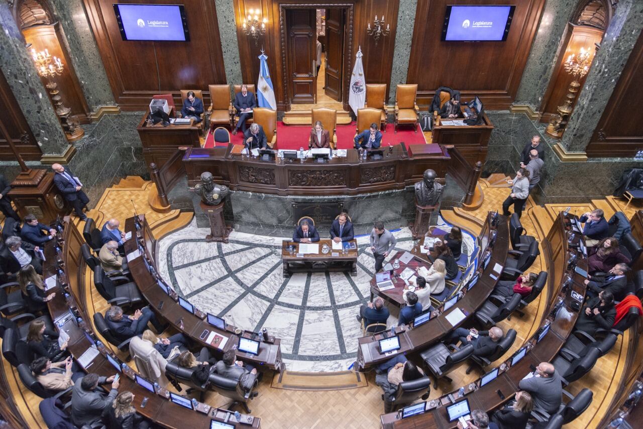El recinto de la Legislatura porteña