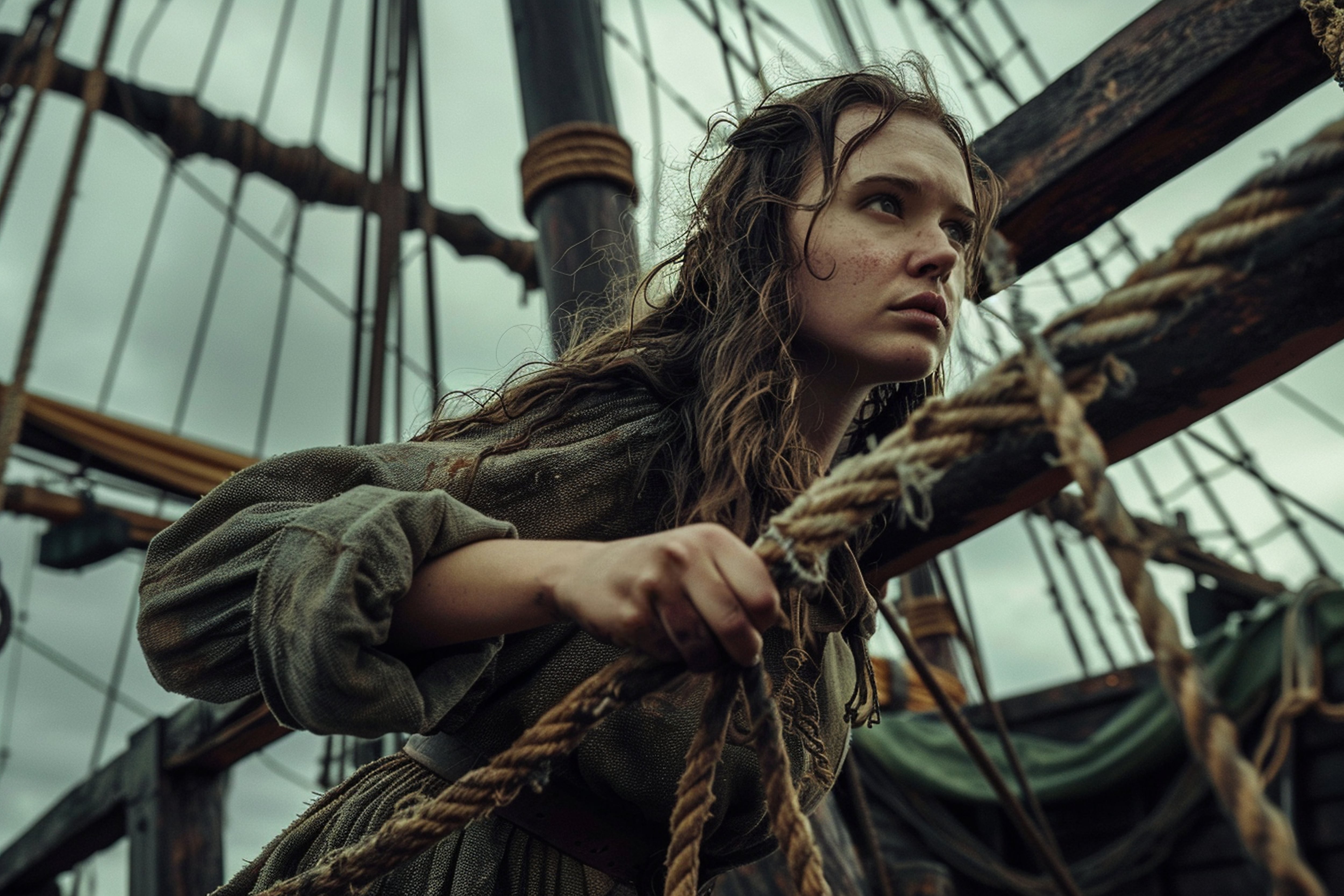 A diferencia de los hombres piratas, no existen retratos de Grace