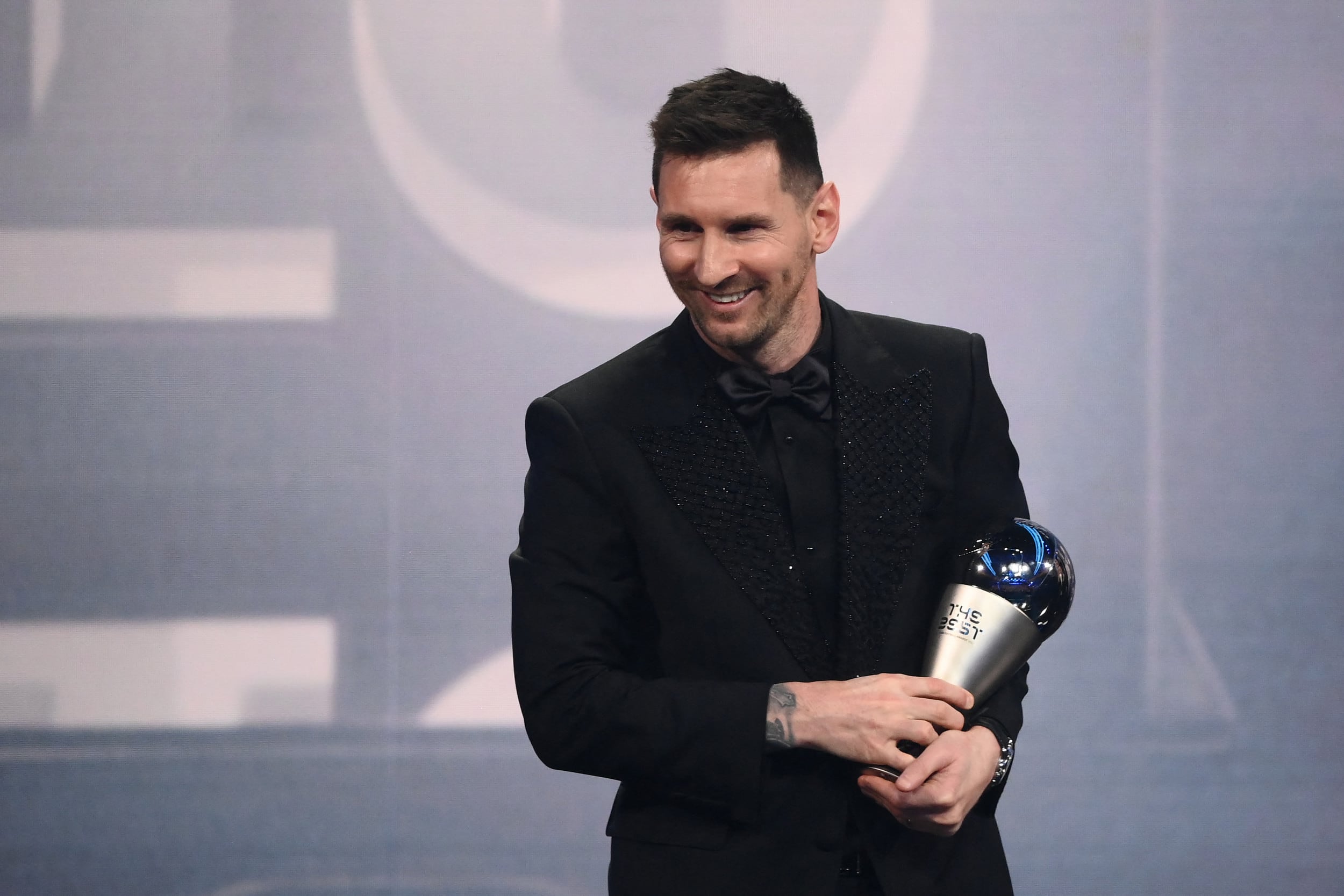 Lionel Messi es el máximo ganador del premio The Best con tres estatuillas