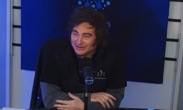 Javier Milei, en Neura