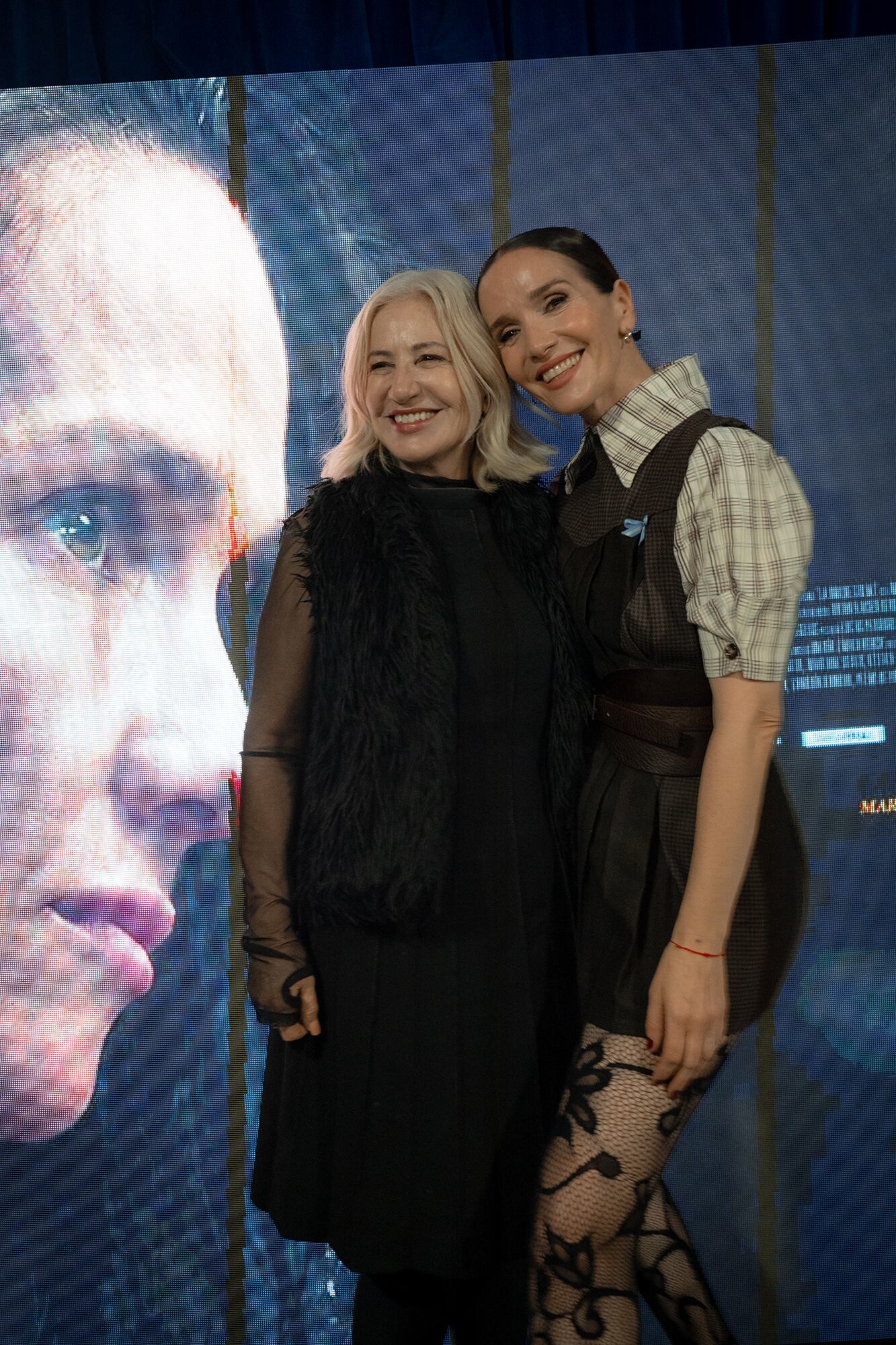 Mercedes Morán dijo presente para acompañar el lanzamiento del film, que ayer llegó a las salas del país, en Cine Arte Cacodelphia