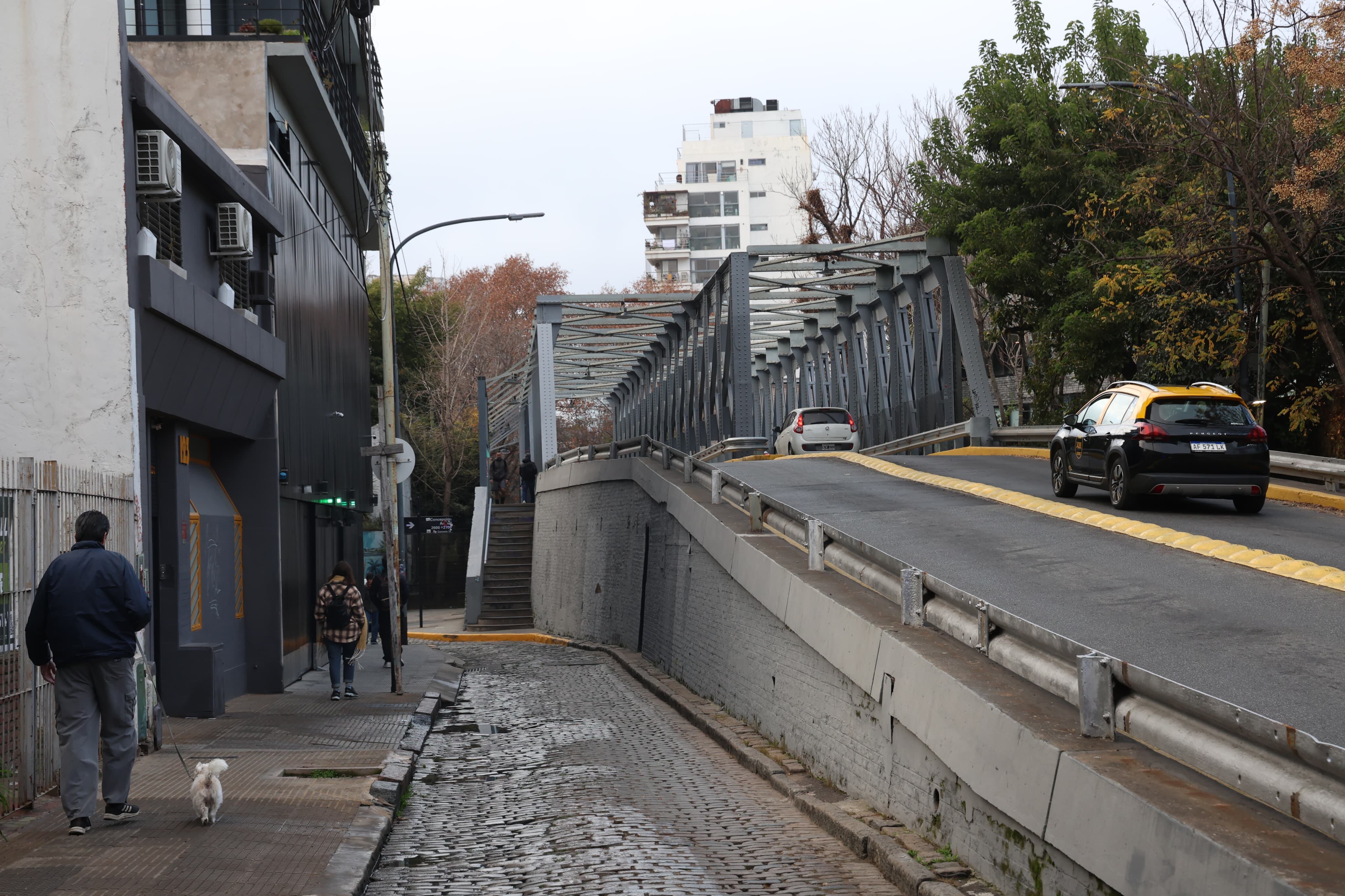 El puente fue refaccionado y reabierto en marzo pasado