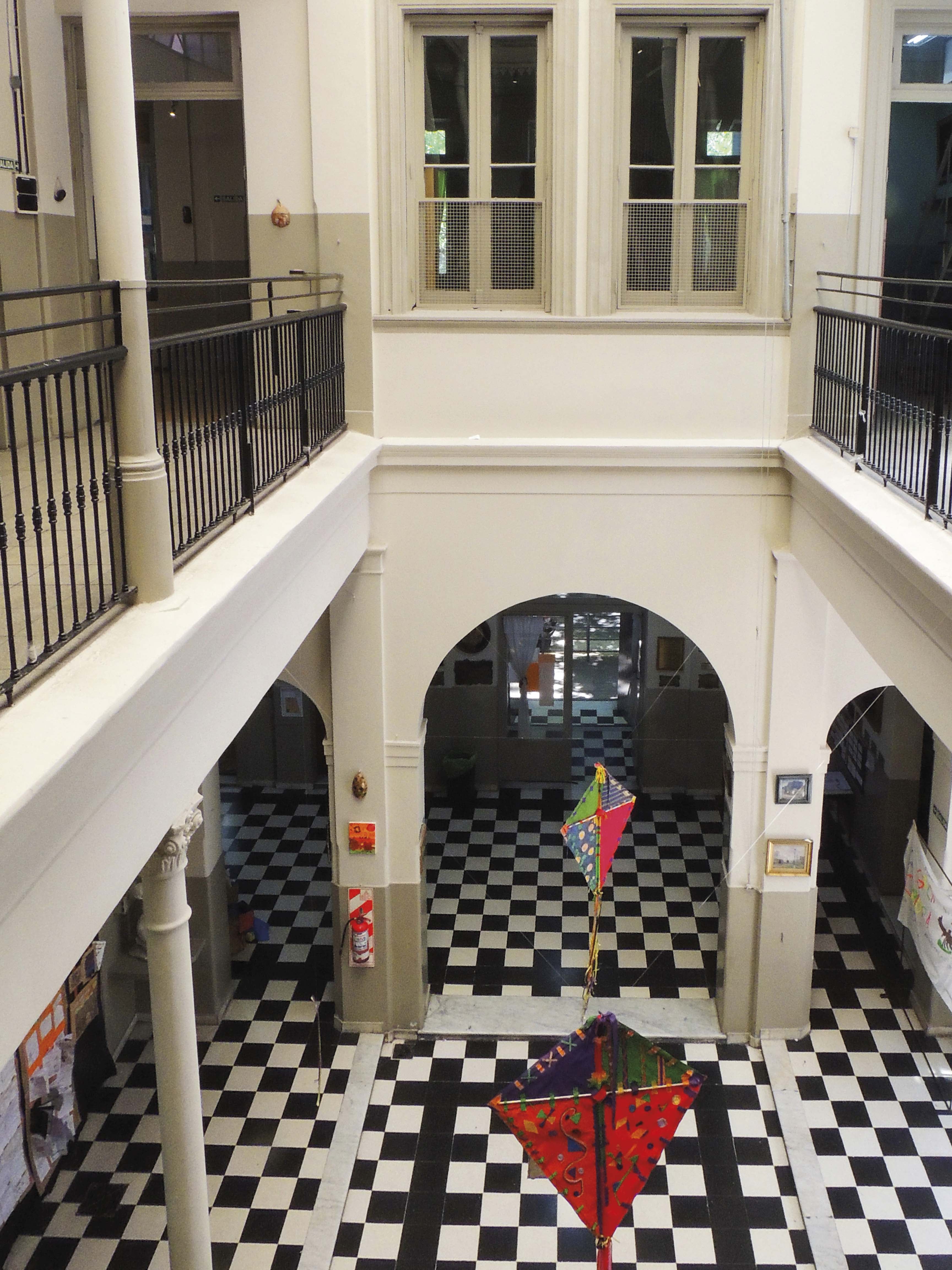 Patio de la escuela museo Urquiza