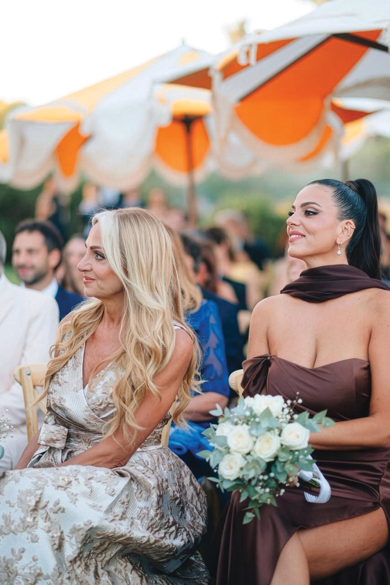 Su hermana, Belu Lucius, y su
mamá, Silvia Kairuz