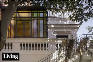 Detrás de una fachada encantadora, 80 metros audaces en uno de los barrios más lindos de Roma