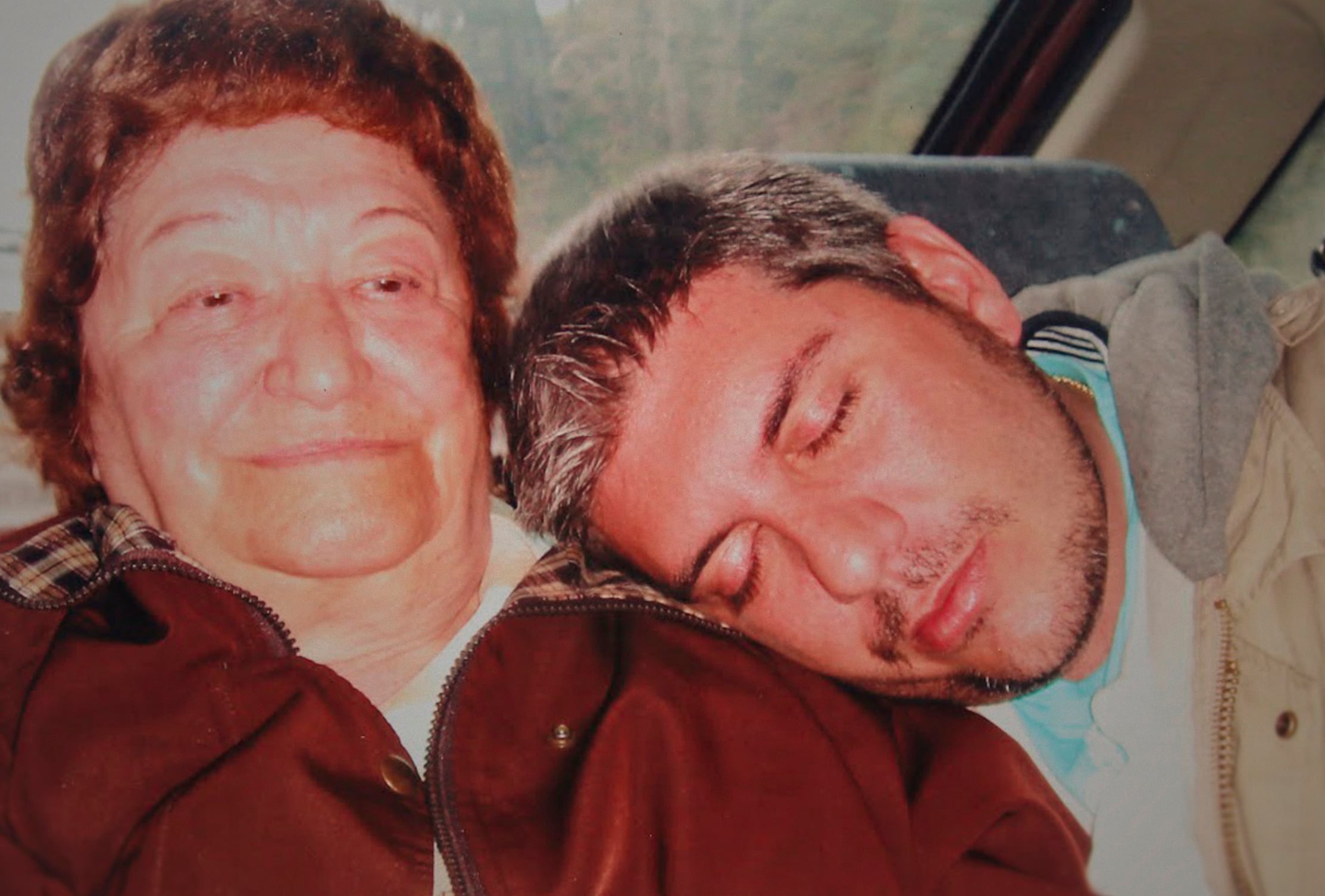 Matías Bagnato y su gran pilar, su abuela materna