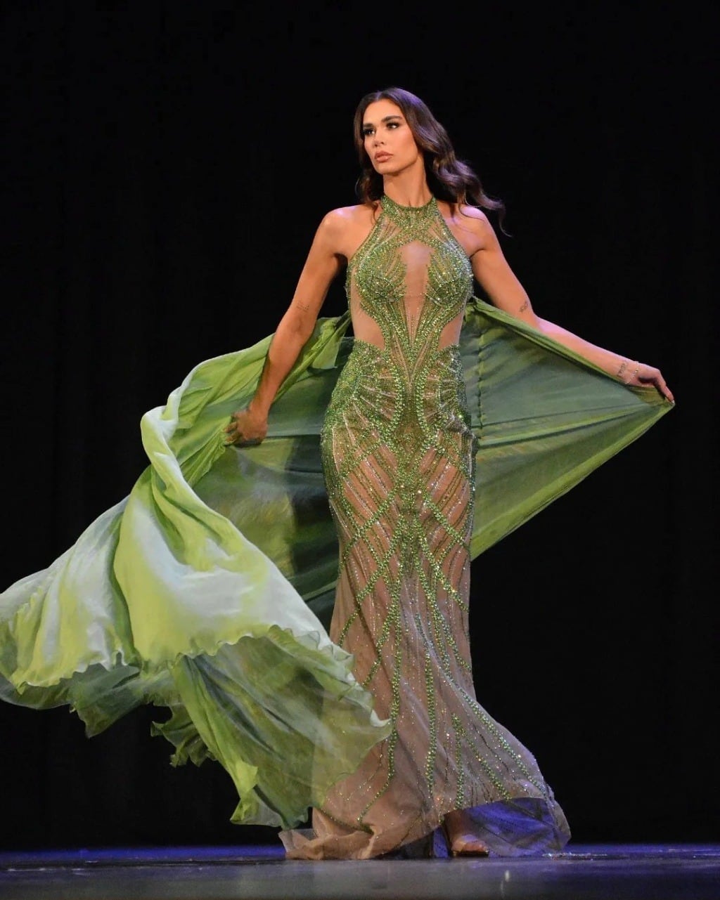 Magalí Benejam, con un