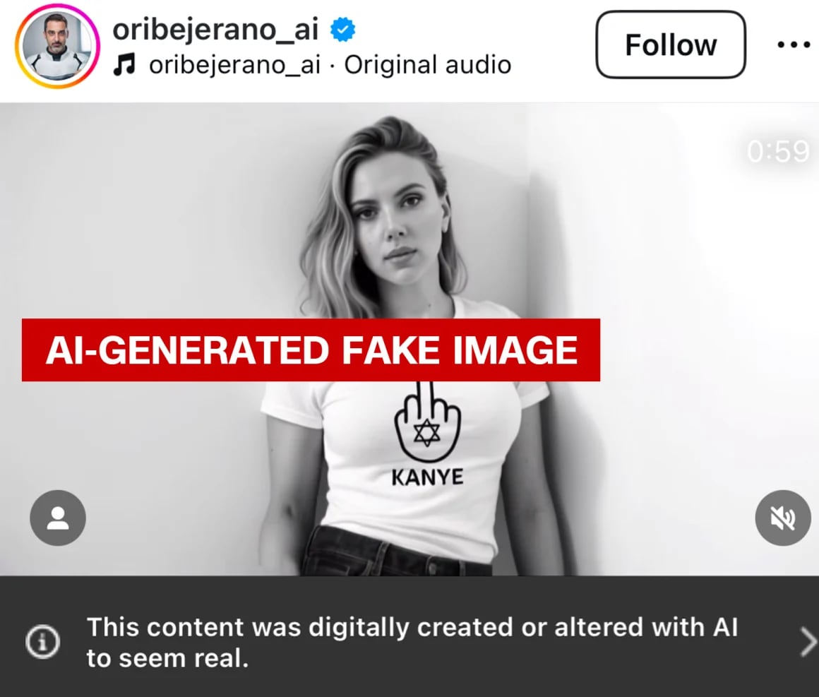 Scarlett Johansson ya había expresado su preocupación en relación a la IA tras ser usada sin consentimiento en un video deepfake que se volvió viral en redes sociales