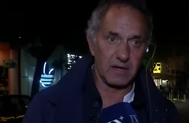 La reacción de Daniel Scioli al ser consultado por las denuncias contra la AFA y “Chiqui” Tapia
