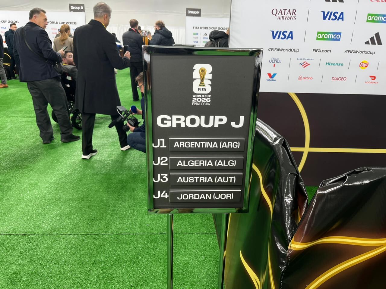 La zona mixta correspondiente al grupo J en el Centro Kennedy de Washington D.C.