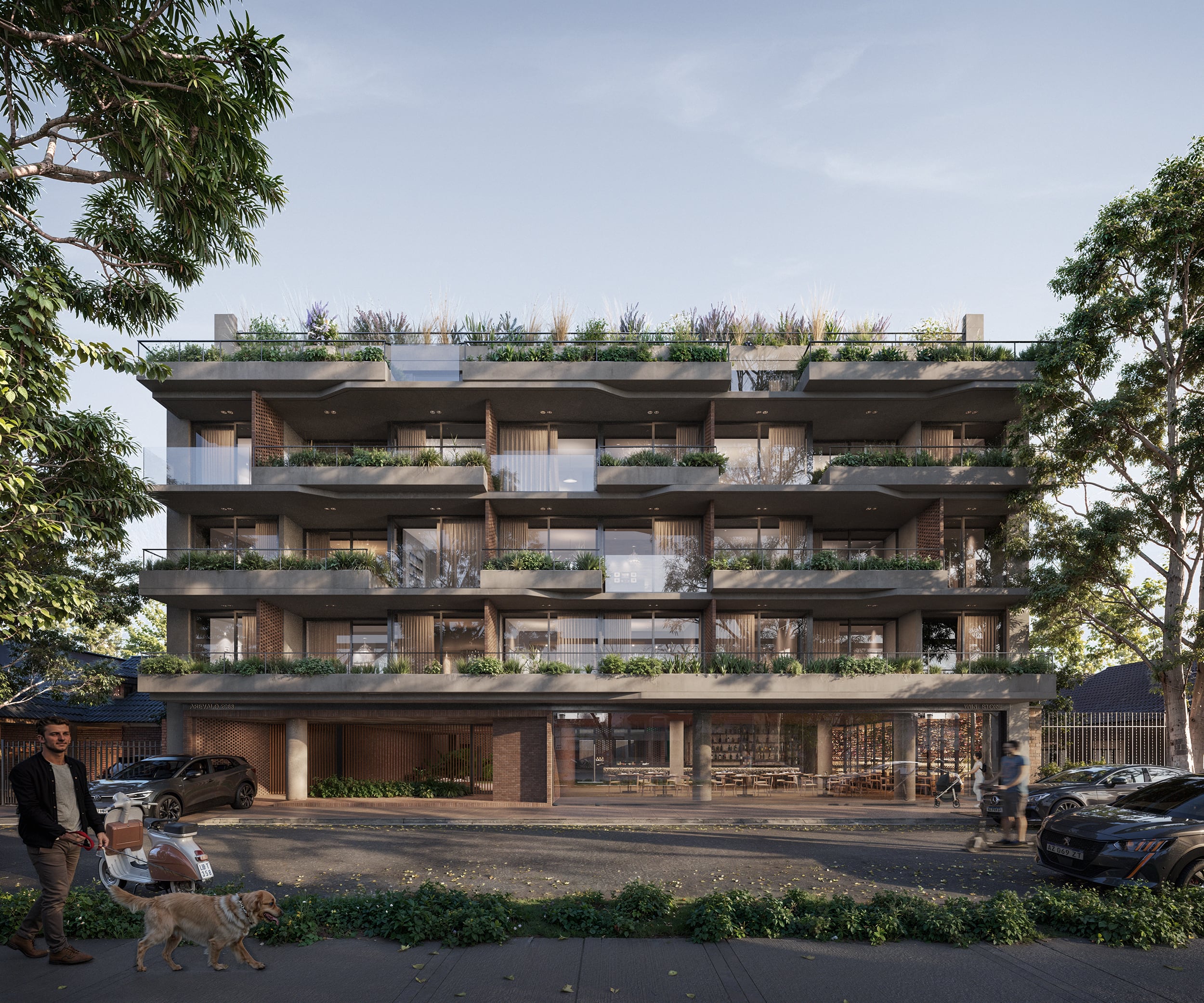 Serán viviendas estilo casas de cinco ambientes desde 300 m²