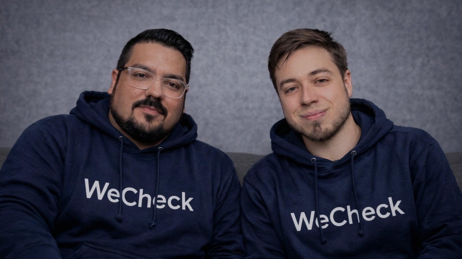 Rafael “Ralph” Peña, CEO y cofundador de WeCheck AI, junto a Matías Simone, también cofundador y CTP