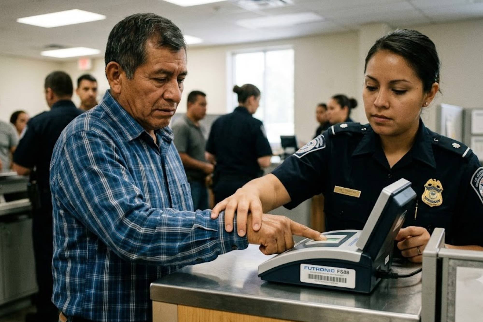 El DHS sostuvo que la ley federal exige a las agencias que recojan muestras de ADN de las personas arrestadas por delitos federales