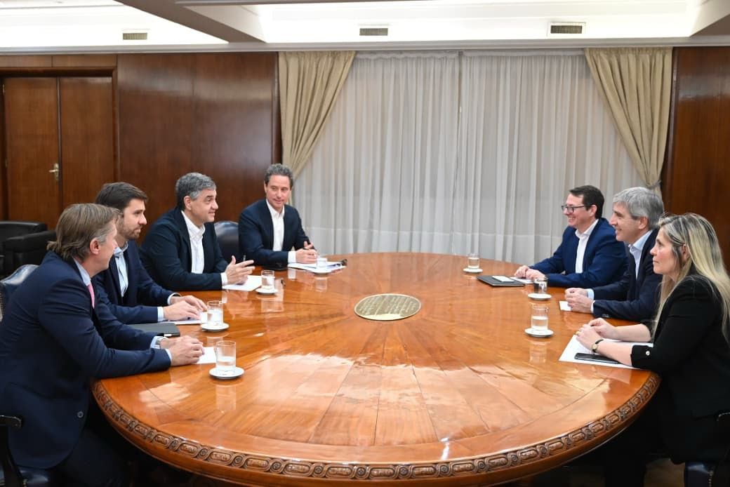 Jorge Macri le llevó a Luis Caputo el reclamo por los fondos de la coparticipación de la Ciudad de Buenos Aires