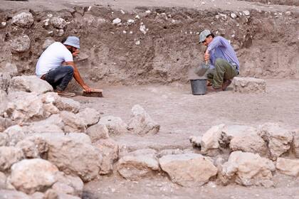 Las excavaciones llevadas a cabo en el lugar contaron con la ayuda de 5.000 jóvenes.
