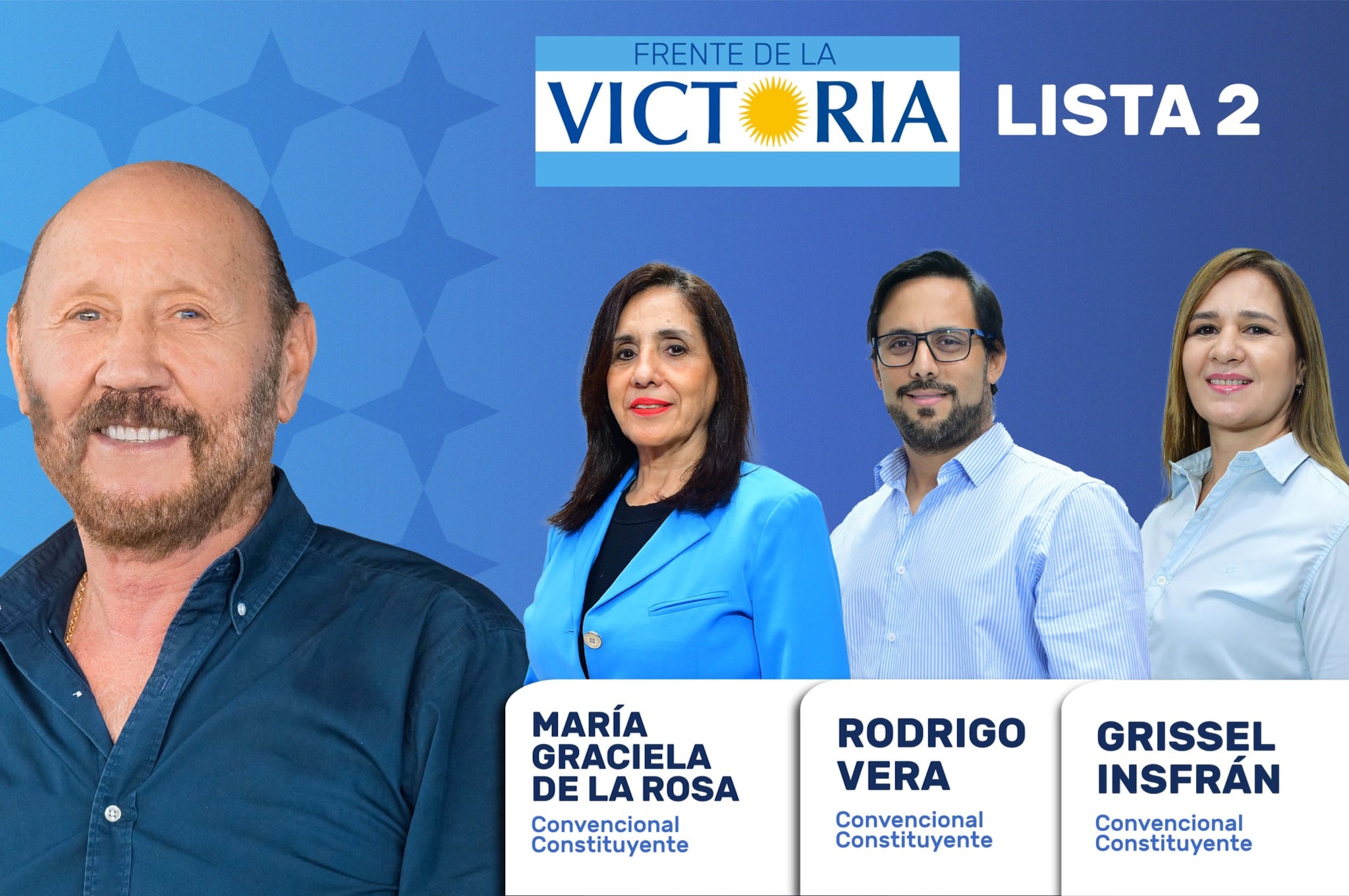 Los principales candidatos del lema