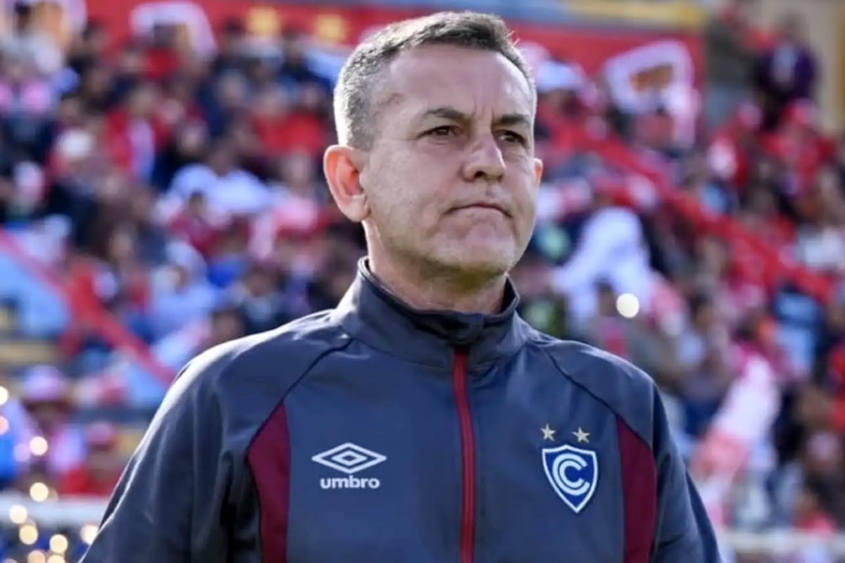 Horacio Melgarejo, entrenador del conjunto peruano Cienciano
