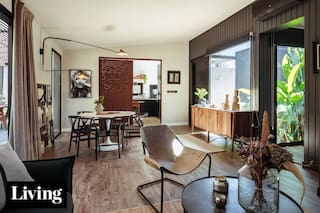 Una diseñadora uruguaya combinó en su casa toda la luz posible y el amor por los muebles Mid Century