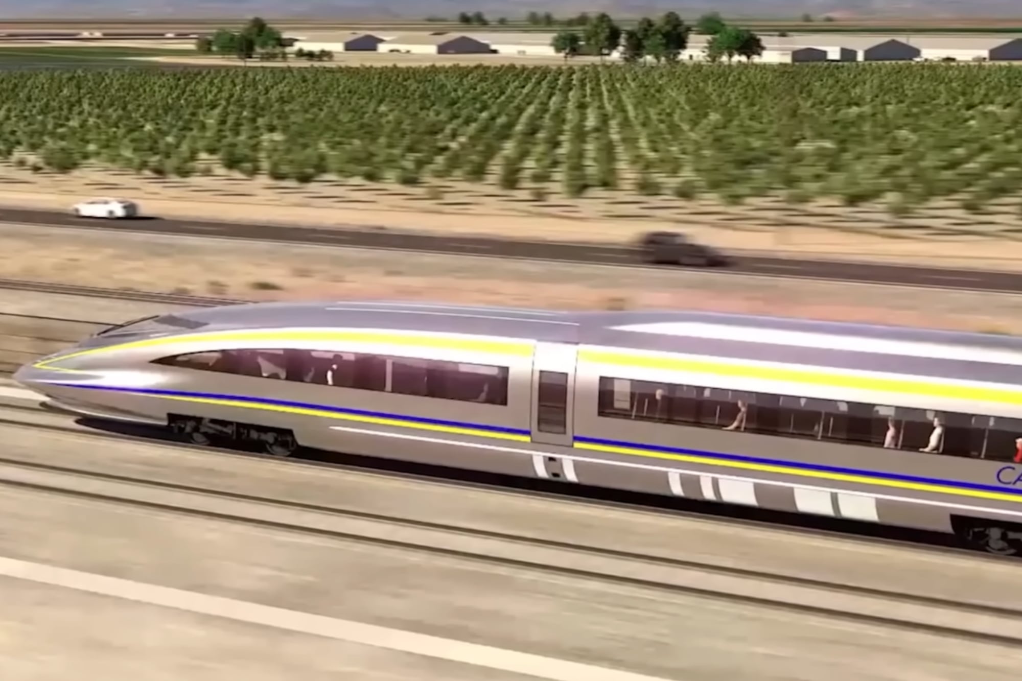 La conexión completa entre las dos áreas metropolitanas no está disponible en el presente y tiene como horizonte de finalización de infraestructura el año 2039, con inicio de servicio completo previsto para 2040