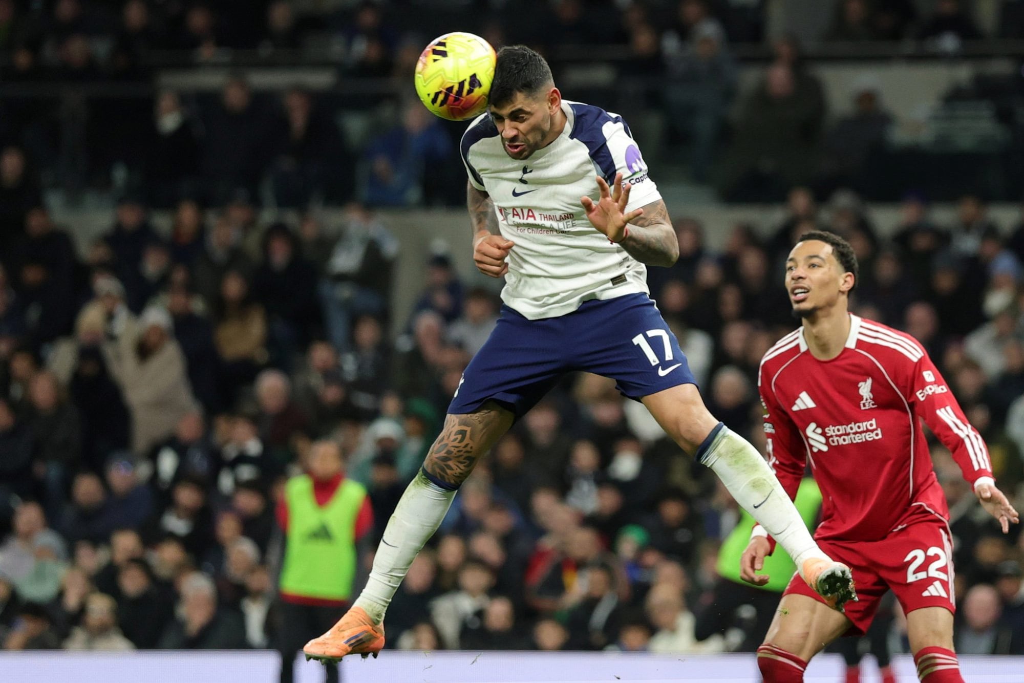 Cristian 'Cuti' Romero es un emblema en Tottenham