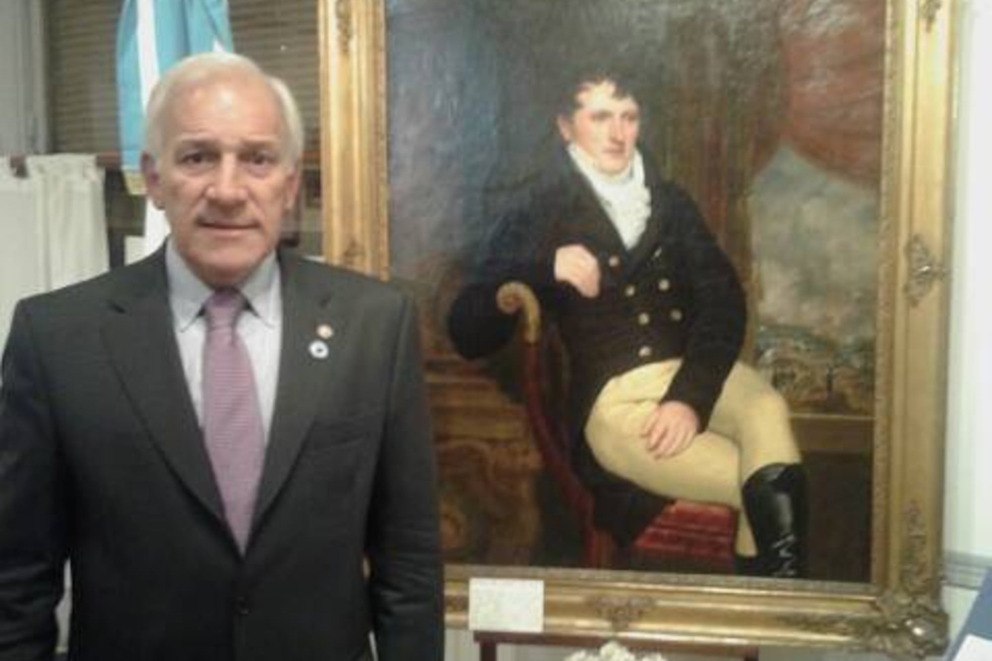 Manuel Belgrano, chozno nieto del prócer