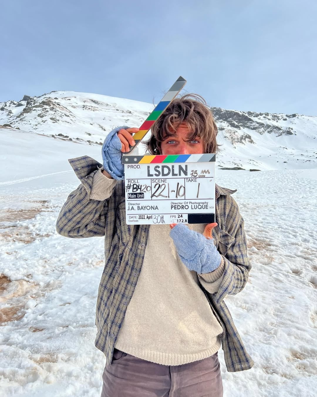 Caruso interpretó a Álvaro Mangino en la película de 2023 basada en la tragedia de los Andes de 1972 (Foto: Instagram @juanicar)