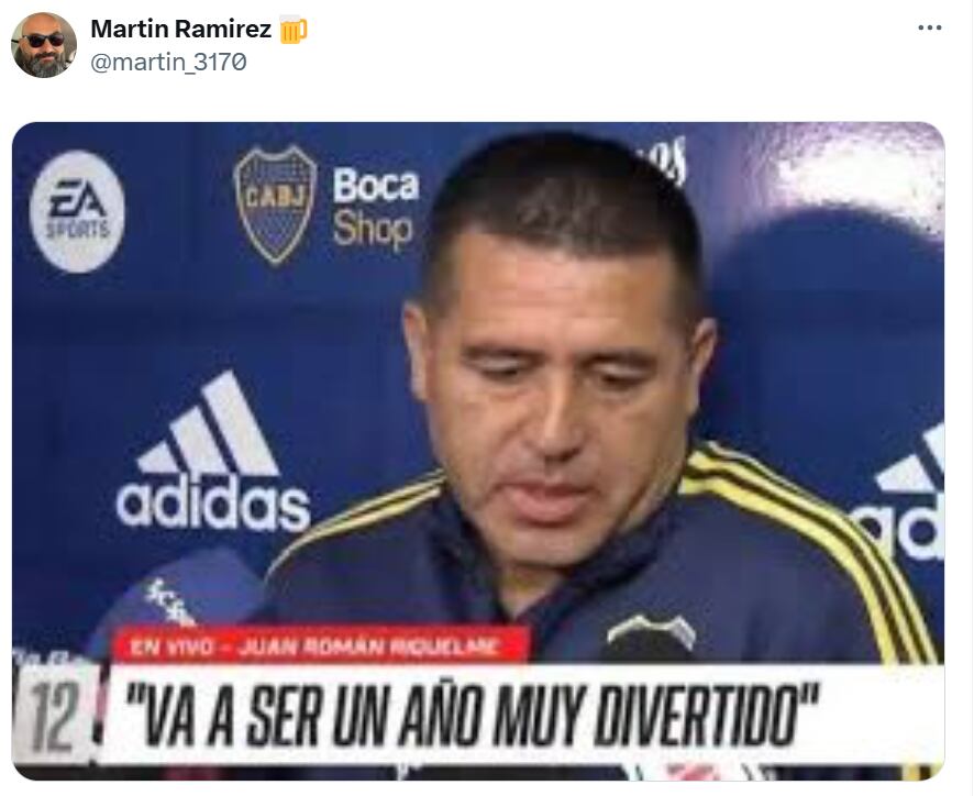 Los mejores memes de Boca vs Independiente que apuntaron contra Román