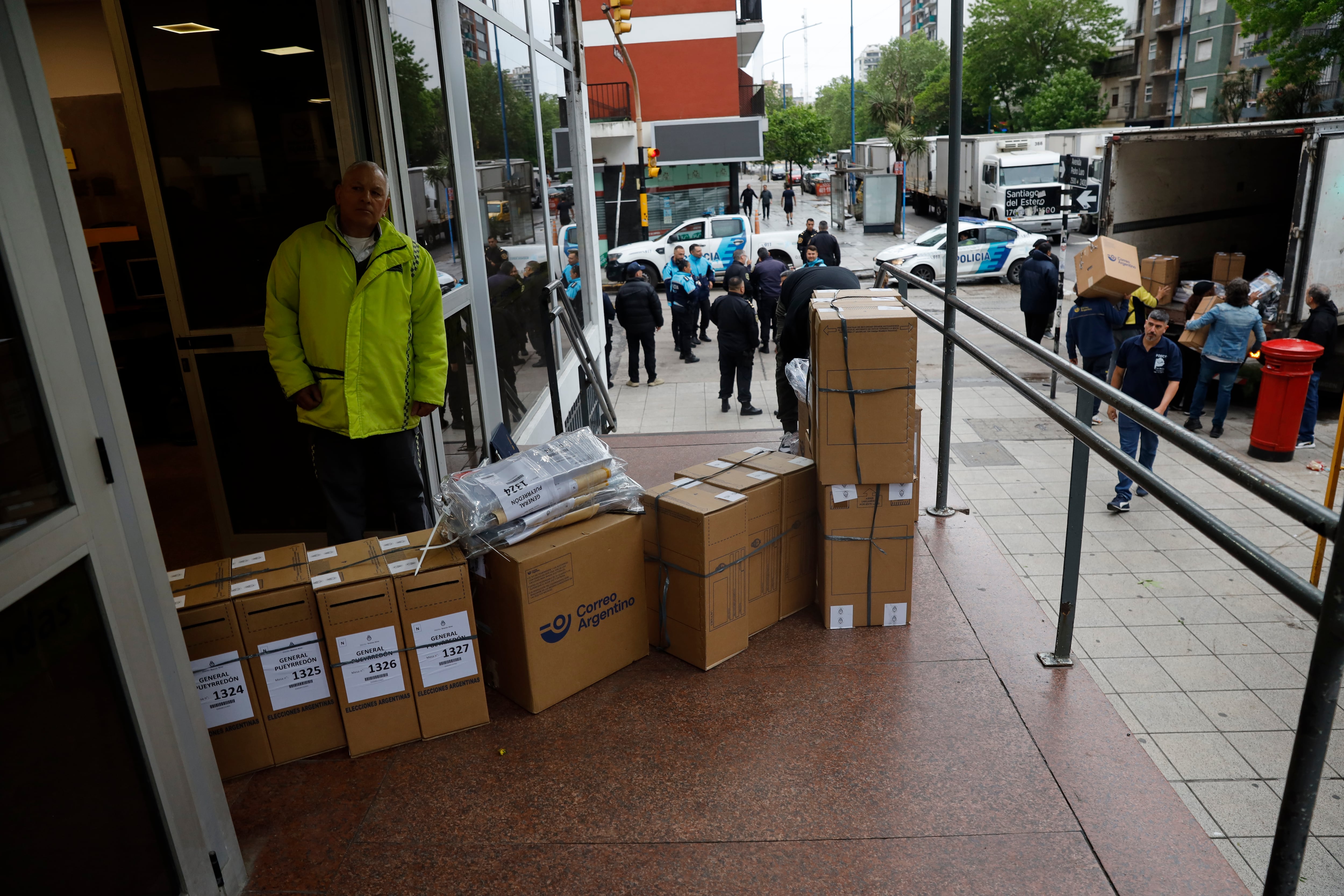 La distribución de las urnas en las elecciones es una de las funciones del Correo Argentino