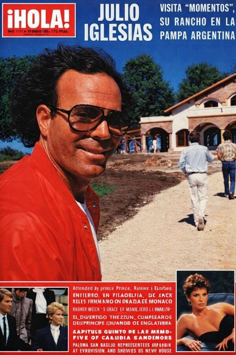 Julio Iglesias muestra su casa en exclusiva a la revista ¡Hola!