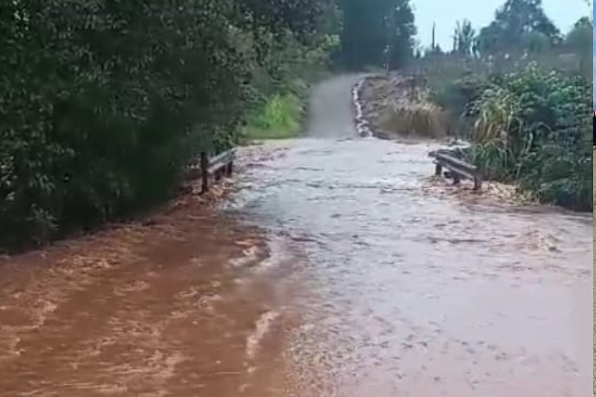 Más de 200 milímetros en pocas horas: un temporal encendió las alarmas en Misiones y hay preocupación por El Niño