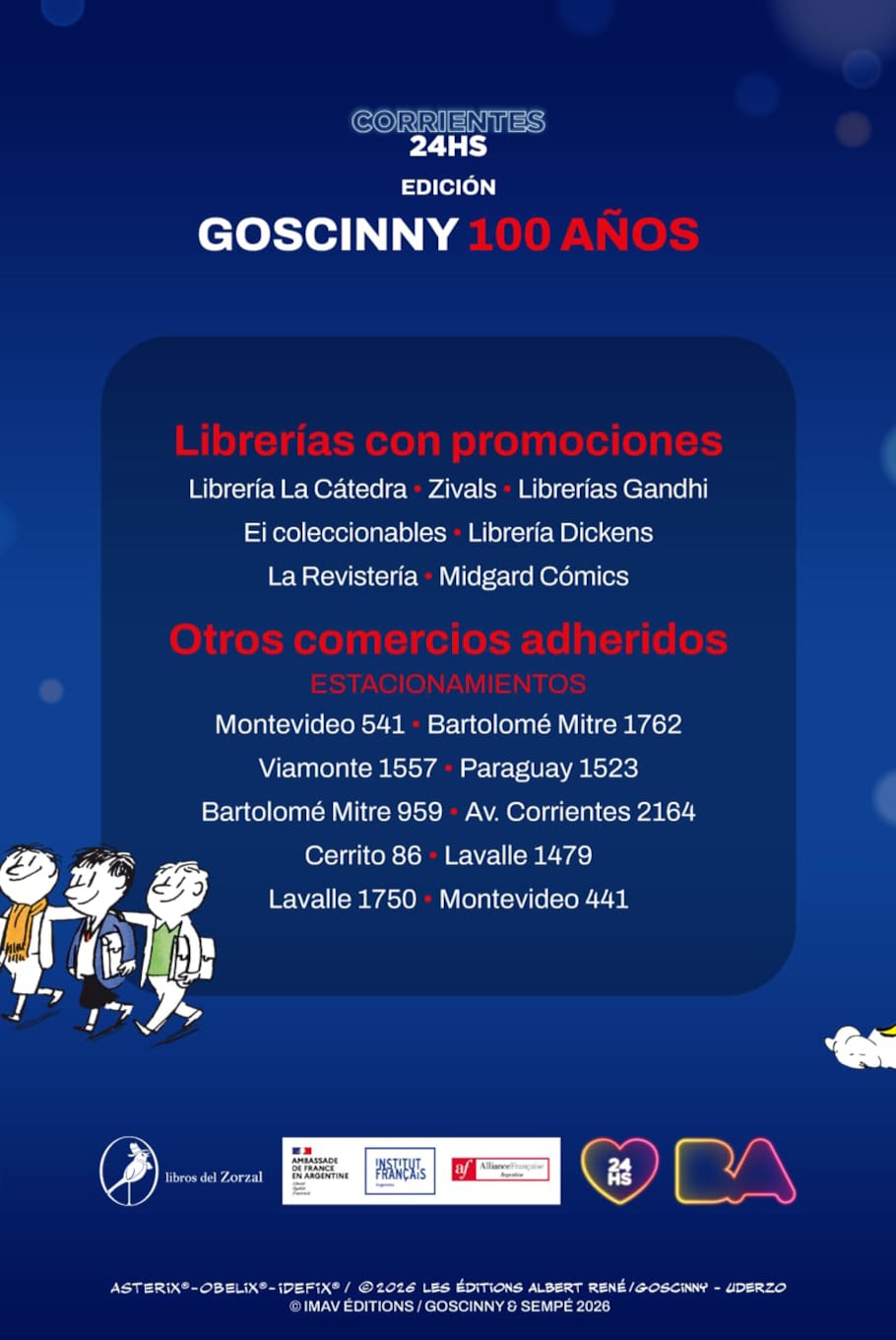 En las librerías de la avenida Corrientes habrá promociones y descuentos