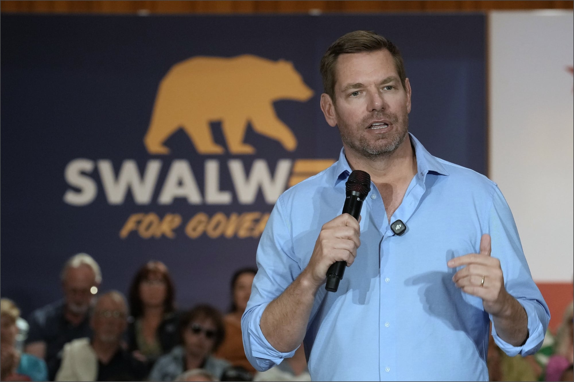 La salida de Swalwell en la contienda derivó en que dos republicanos se quedaran con esos lugares