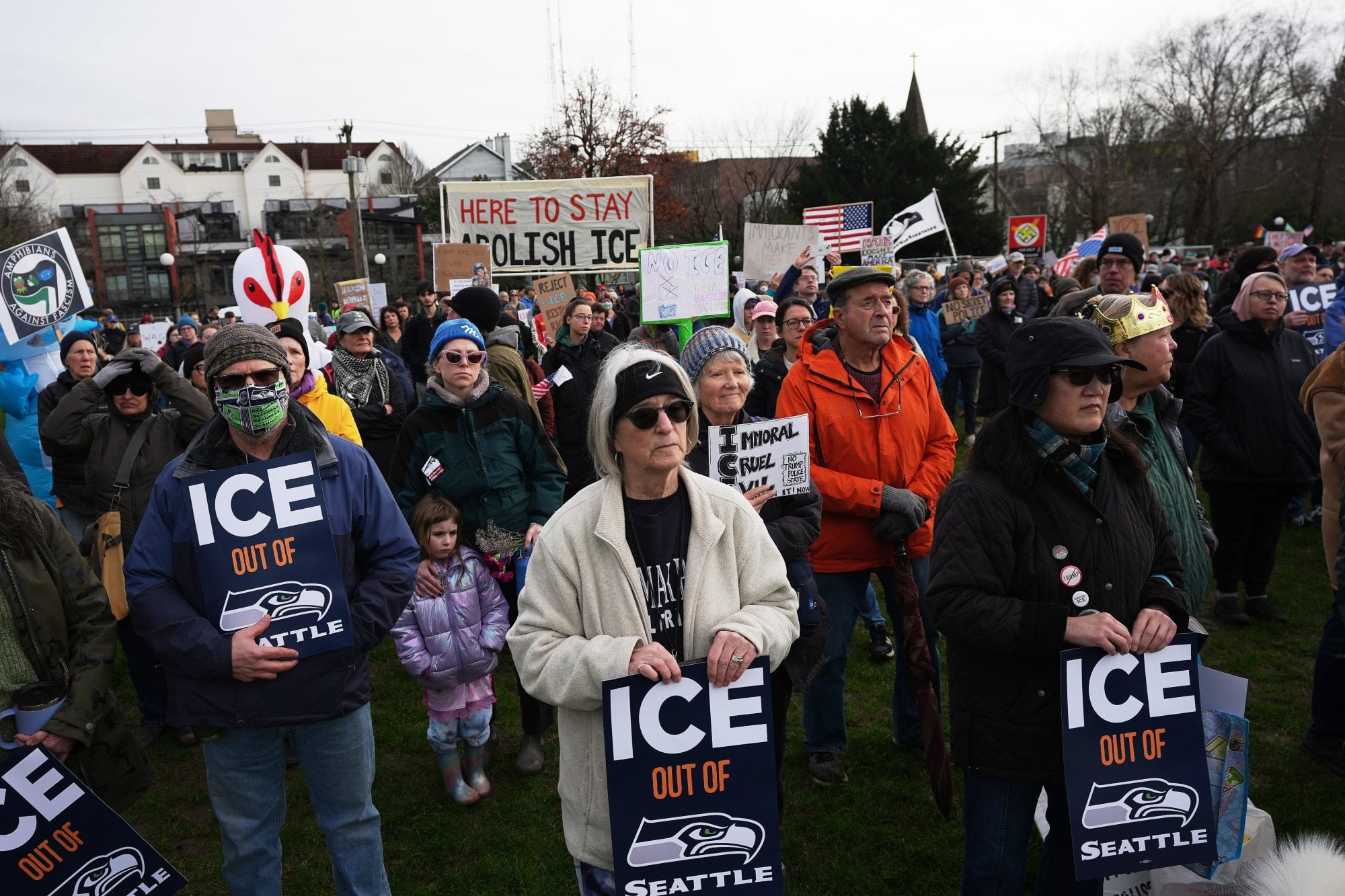 Las protestas contra el ICE en Tallahassee provocaron la interrupción de una reunión