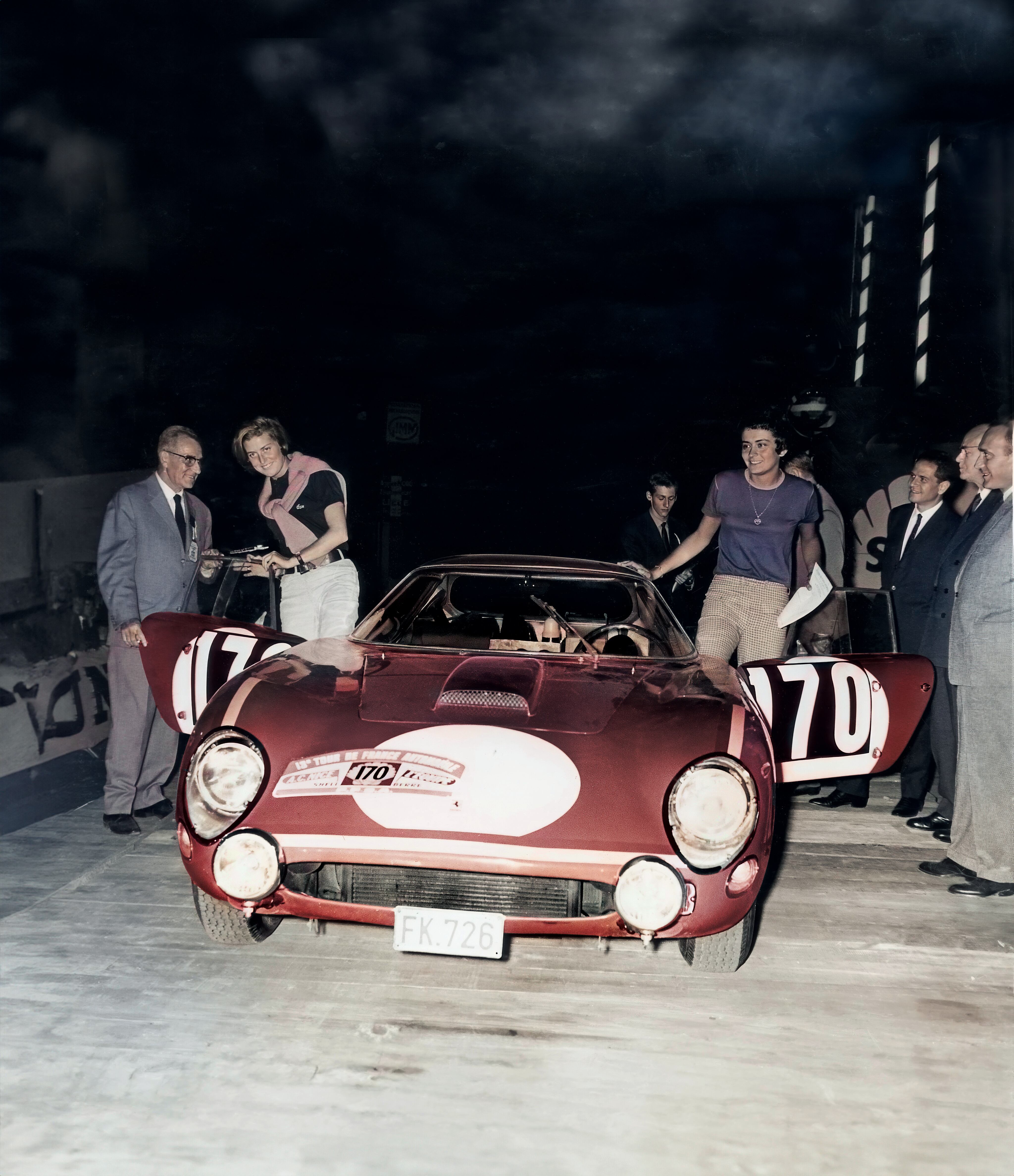 Annie Soisbault de Montaigu (foto: edición N°66 - “The Ferrari Magazine”)